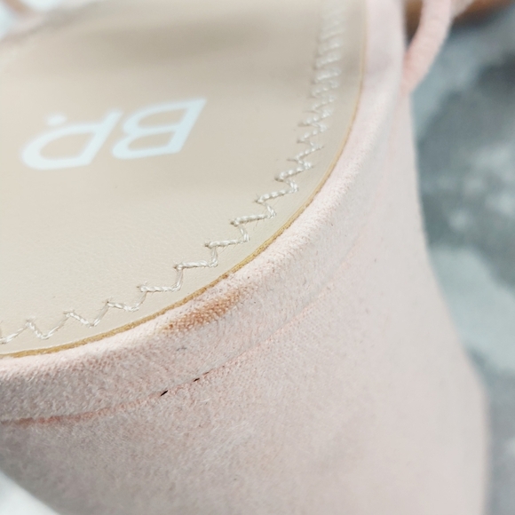 NEW BP Larissa Block Heel Slingback Ankle Strap Summer Sandals X419 - Picture 15 of 16